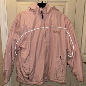 Reversible Pink Windbreaker Ketchikan Alaska